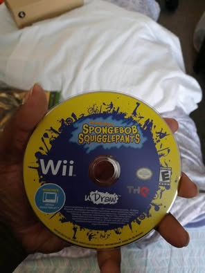 spongebob squigglepants game for Wii